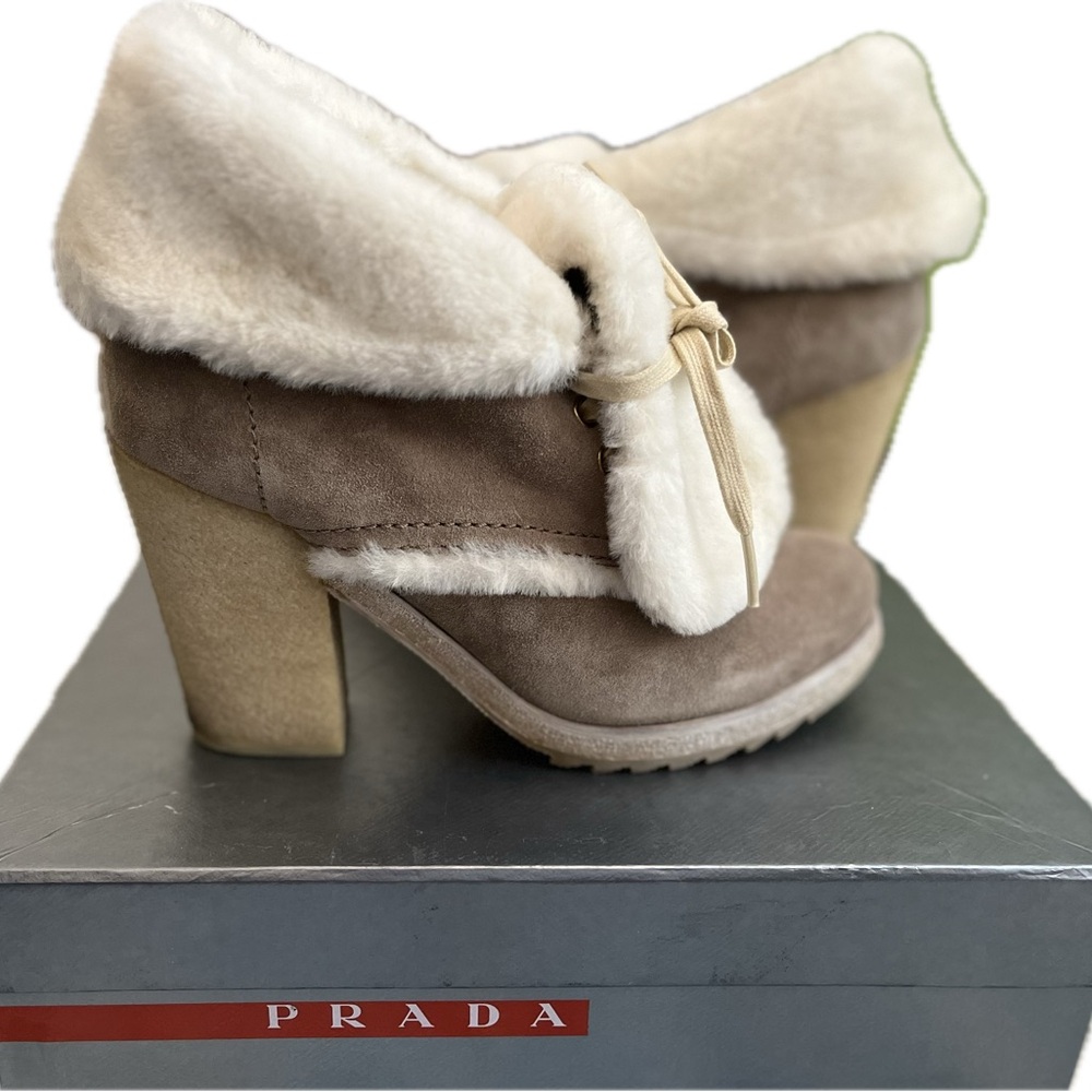 Absolutely adorable Prada booties!